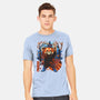 Red Panda In Autumn-Mens-Heavyweight-Tee-IKILO