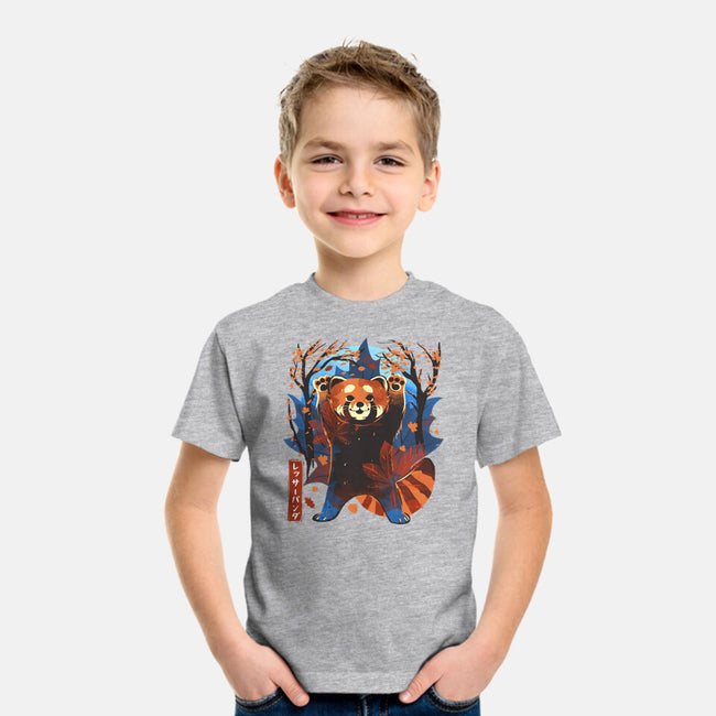 Red Panda In Autumn-Youth-Basic-Tee-IKILO