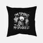 I'm Trying My Spookiest-None-Removable Cover-Throw Pillow-Aarons Art Room