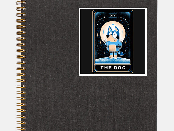 The Dog Tarot Card