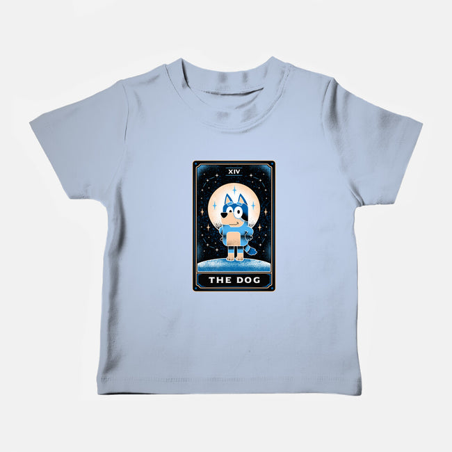 The Dog Tarot Card-Baby-Basic-Tee-Logozaste