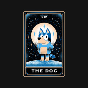 The Dog Tarot Card