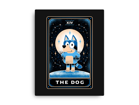 The Dog Tarot Card