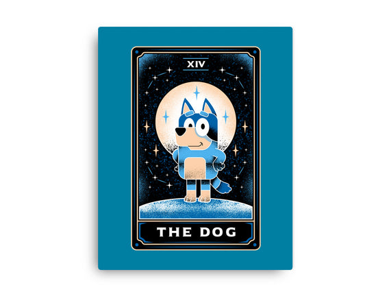 The Dog Tarot Card