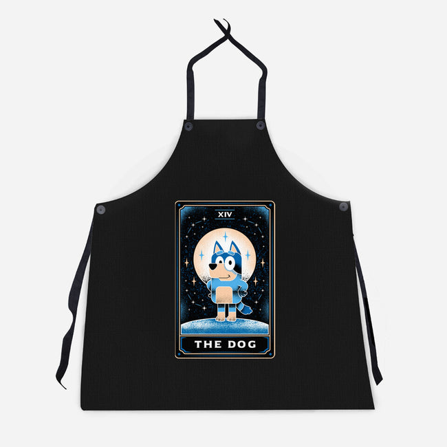 The Dog Tarot Card-Unisex-Kitchen-Apron-Logozaste