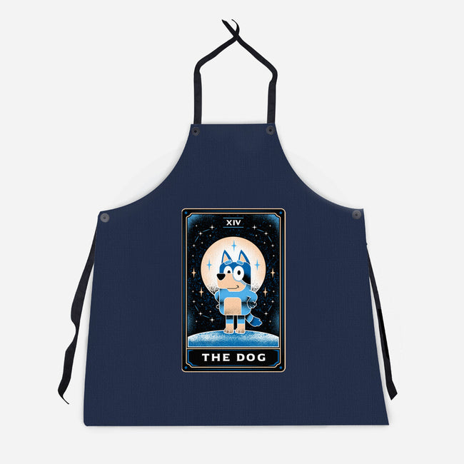 The Dog Tarot Card-Unisex-Kitchen-Apron-Logozaste