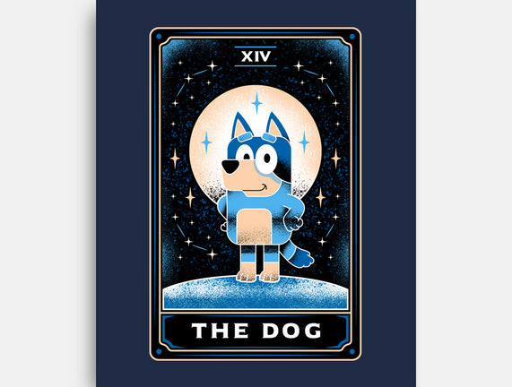 The Dog Tarot Card