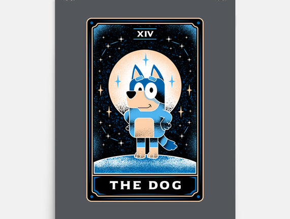 The Dog Tarot Card