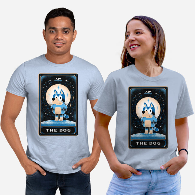 The Dog Tarot Card-Unisex-Basic-Tee-Logozaste