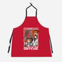 Science Puppet Coffee Lab-Unisex-Kitchen-Apron-Studio Mootant