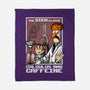 Science Puppet Coffee Lab-None-Fleece-Blanket-Studio Mootant