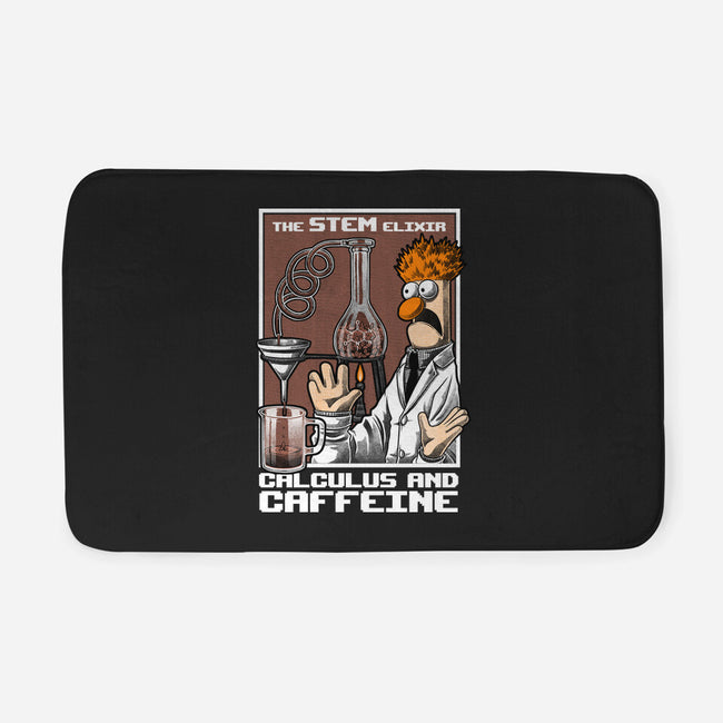 Science Puppet Coffee Lab-None-Memory Foam-Bath Mat-Studio Mootant