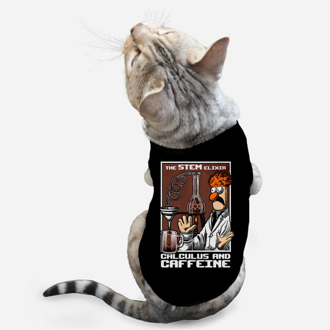 Science Puppet Coffee Lab-Cat-Basic-Pet Tank-Studio Mootant