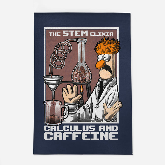 Science Puppet Coffee Lab-None-Outdoor-Rug-Studio Mootant