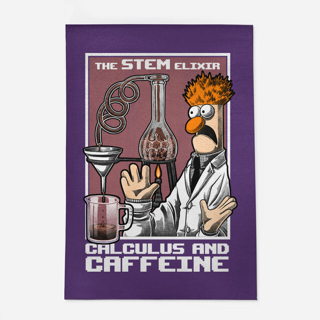 Science Puppet Coffee Lab-None-Outdoor-Rug-Studio Mootant