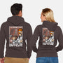 Science Puppet Coffee Lab-Unisex-Zip-Up-Sweatshirt-Studio Mootant