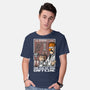 Science Puppet Coffee Lab-Mens-Basic-Tee-Studio Mootant