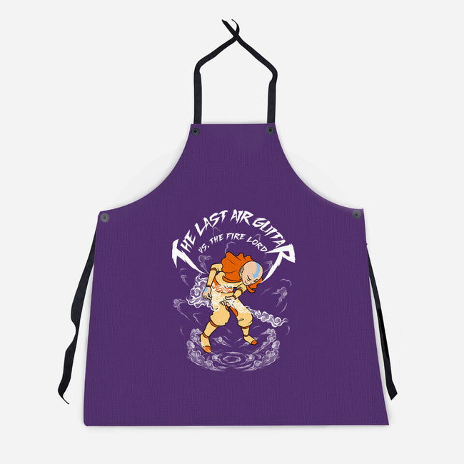 The Last Air Guitar-Unisex-Kitchen-Apron-Studio Mootant