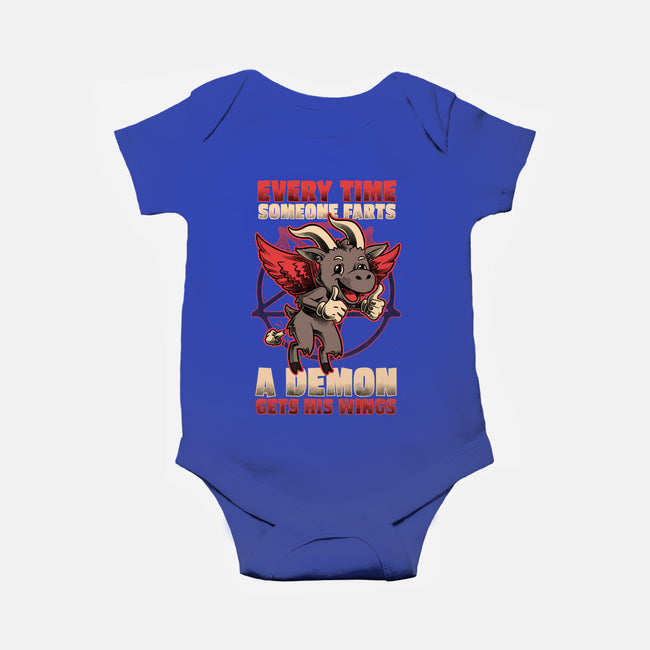 Demon Fart Wings-Baby-Basic-Onesie-Studio Mootant