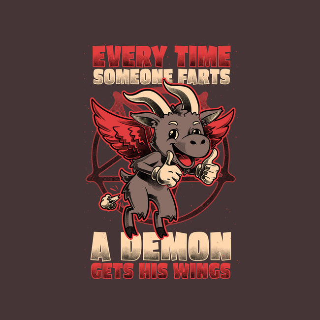 Demon Fart Wings-None-Polyester-Shower Curtain-Studio Mootant