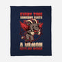 Demon Fart Wings-None-Fleece-Blanket-Studio Mootant