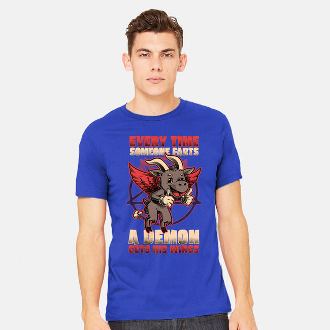 Demon Fart Wings-Mens-Heavyweight-Tee-Studio Mootant