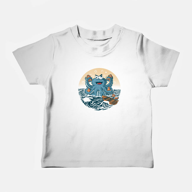 Cookie Kraken Attack-Baby-Basic-Tee-erion_designs