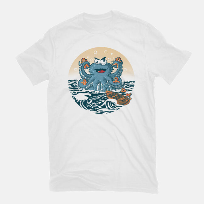 Cookie Kraken Attack-Mens-Heavyweight-Tee-erion_designs