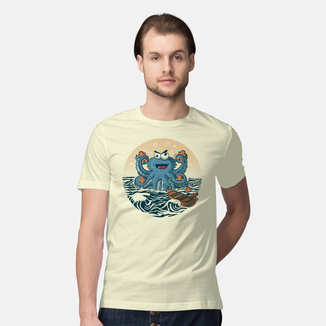 Cookie Kraken Attack-Mens-Premium-Tee-erion_designs