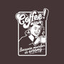 Coffee Because Murder Is Wrong-None-Fleece-Blanket-demonigote