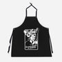 Coffee Because Murder Is Wrong-Unisex-Kitchen-Apron-demonigote