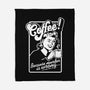 Coffee Because Murder Is Wrong-None-Fleece-Blanket-demonigote