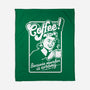 Coffee Because Murder Is Wrong-None-Fleece-Blanket-demonigote