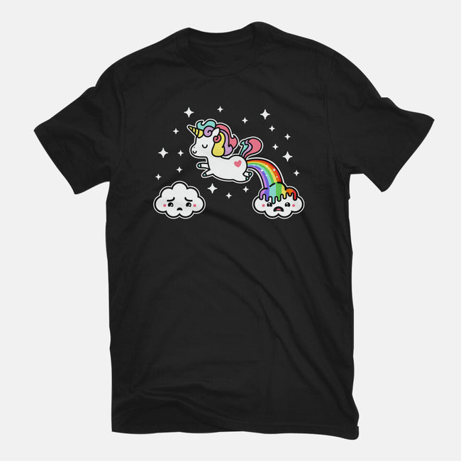 Poopiecorn-Unisex-Basic-Tee-demonigote