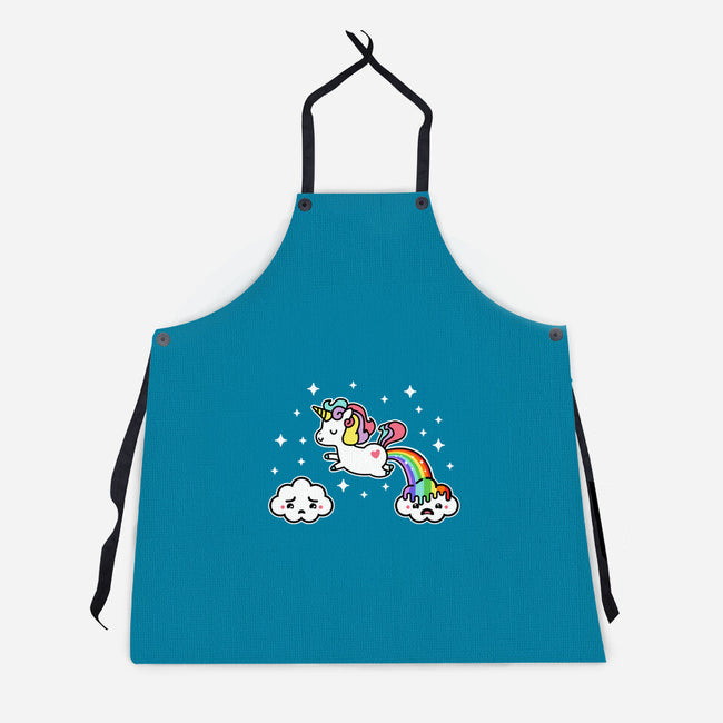 Poopiecorn-Unisex-Kitchen-Apron-demonigote