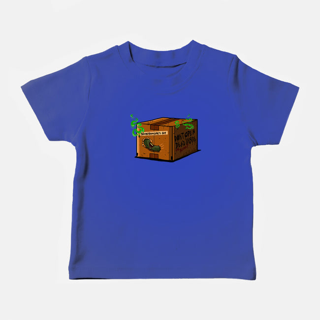 Dead Cat Inside-Baby-Basic-Tee-demonigote