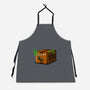 Dead Cat Inside-Unisex-Kitchen-Apron-demonigote