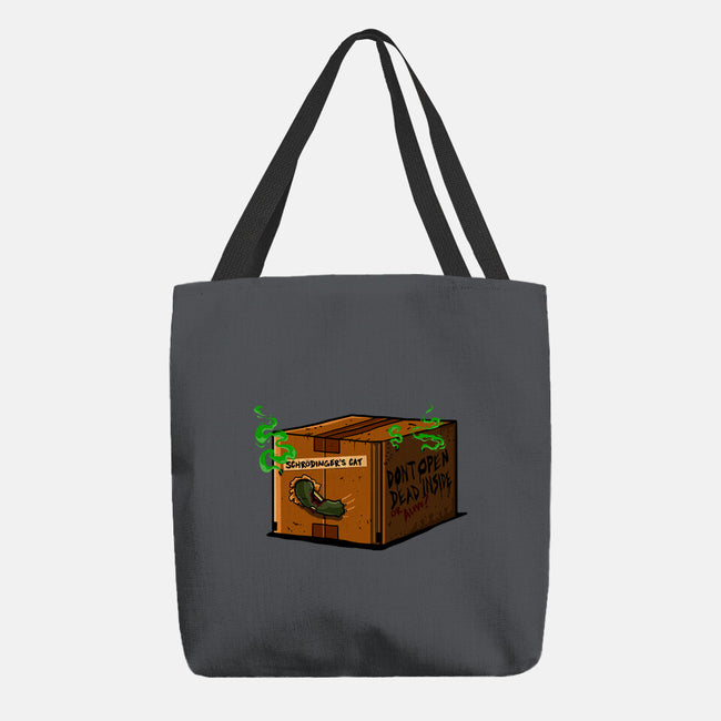 Dead Cat Inside-None-Basic Tote-Bag-demonigote