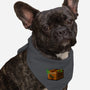 Dead Cat Inside-Dog-Bandana-Pet Collar-demonigote