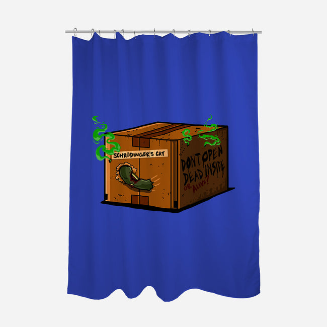 Dead Cat Inside-None-Polyester-Shower Curtain-demonigote