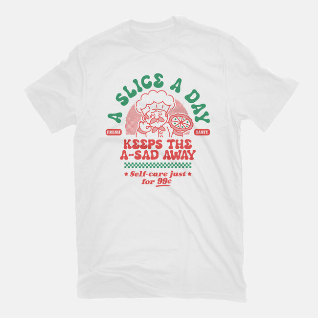 A Slice A Day-Womens-Fitted-Tee-demonigote