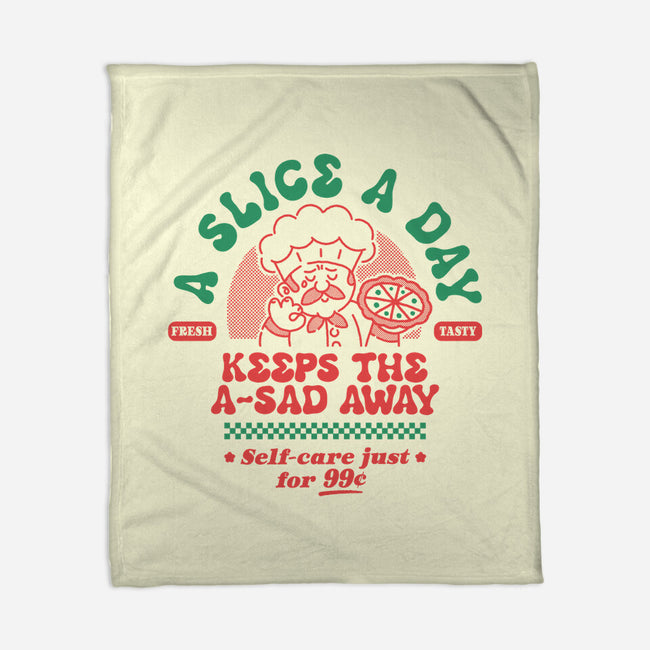 A Slice A Day-None-Fleece-Blanket-demonigote