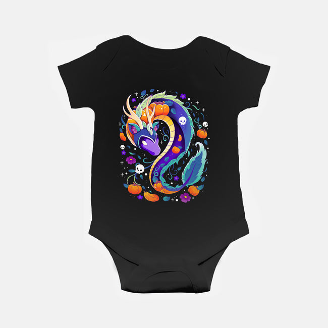 Dragon Autumn-Baby-Basic-Onesie-Vallina84