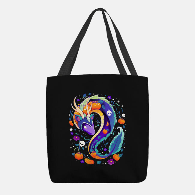 Dragon Autumn-None-Basic Tote-Bag-Vallina84