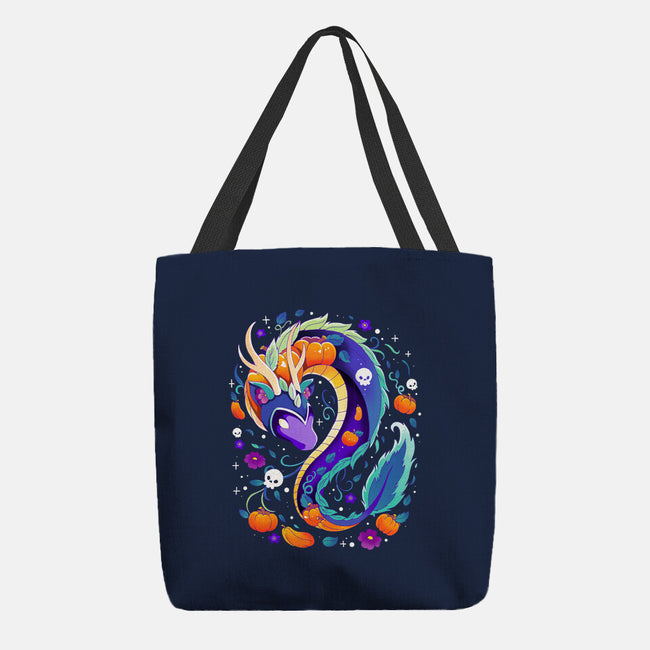 Dragon Autumn-None-Basic Tote-Bag-Vallina84