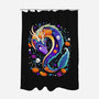 Dragon Autumn-None-Polyester-Shower Curtain-Vallina84