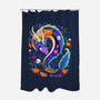 Dragon Autumn-None-Polyester-Shower Curtain-Vallina84