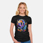 Dragon Autumn-Womens-Fitted-Tee-Vallina84