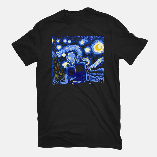 Bluey Bluey Night-Mens-Premium-Tee-naomori