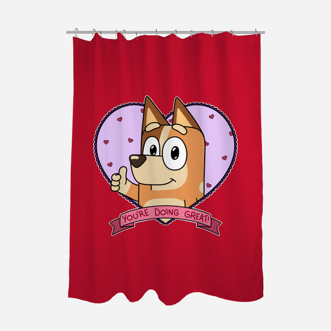 You’re Doing Great-None-Polyester-Shower Curtain-Alexhefe